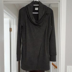 Grey cowl neck Jacket